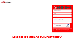 Desktop Screenshot of minisplitsmirage.com